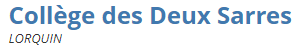 ebmd college des deux sarres