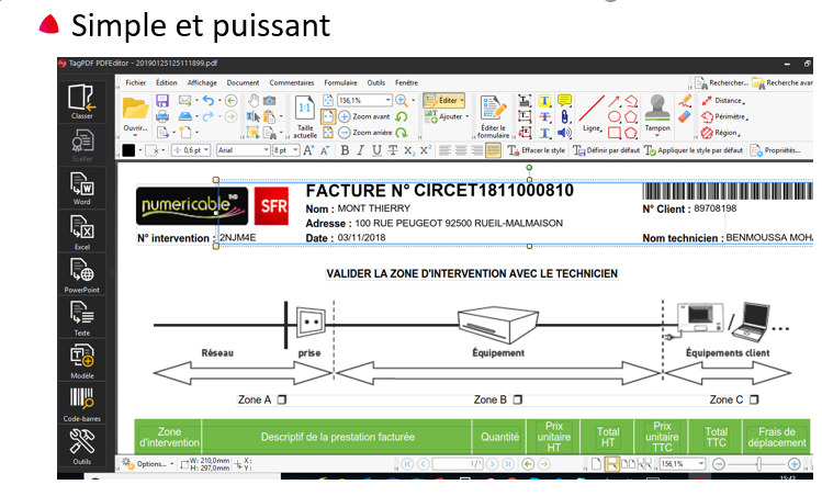tag pdf editeur